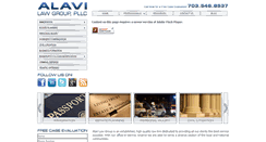 Desktop Screenshot of alavilegal.com